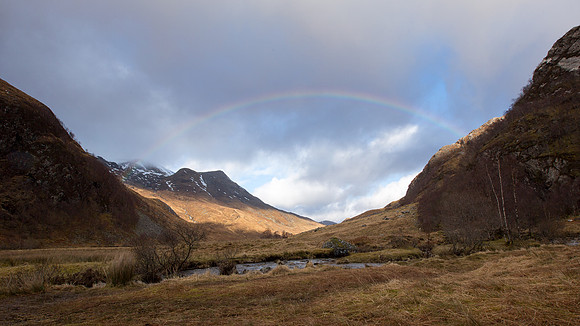Rainbow in the Highlands